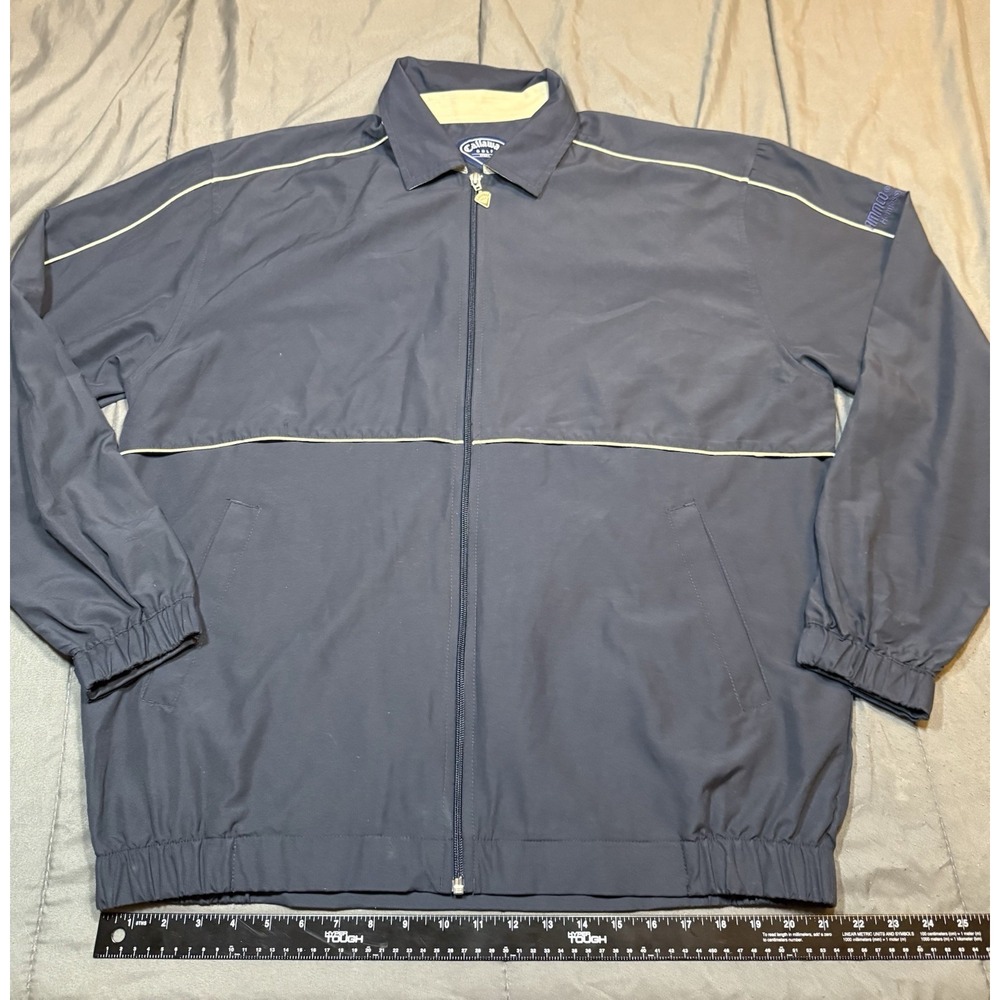Callaway Golf Full Zippered Jacket Men's Size Large - Embroidered Company Logo